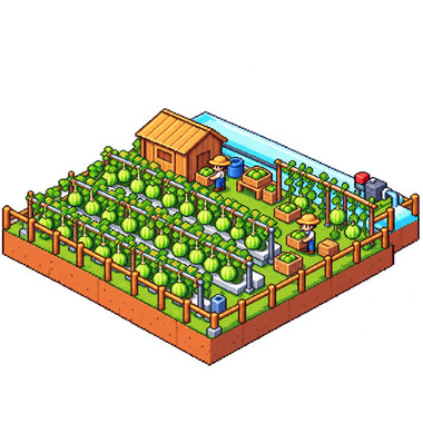 Croptopia plot at level 11.