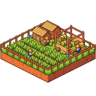 Croptopia plot at level 14.