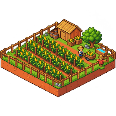 Croptopia plot at level 17.