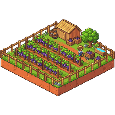 Croptopia plot at level 2.