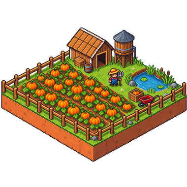 Croptopia plot at level 6.