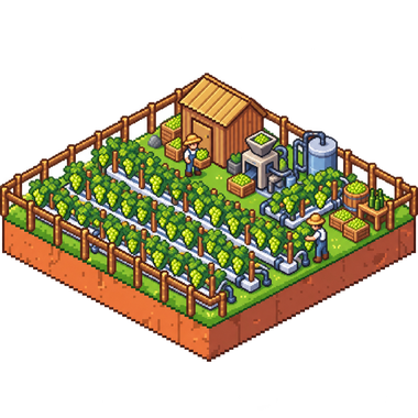 Croptopia plot at level 7.