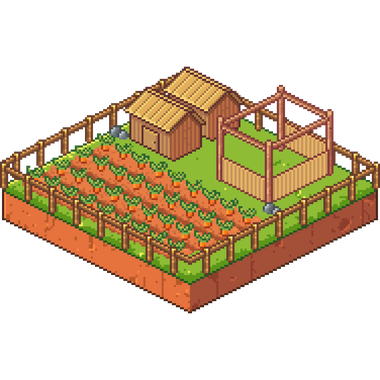 Croptopia plot at level 8.