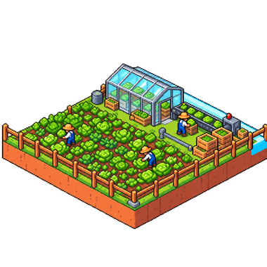 Croptopia plot at level 9.